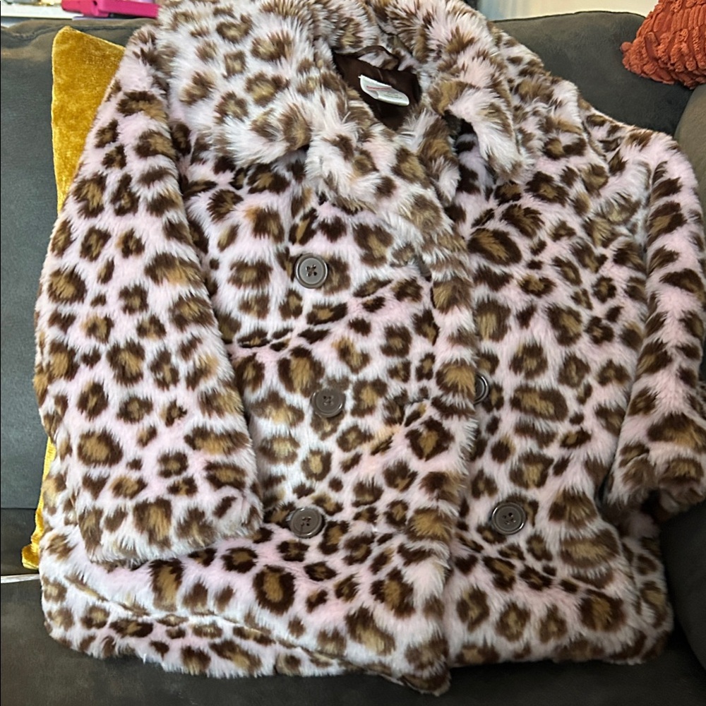 Gymboree Brown and Cream Teddy Jacket